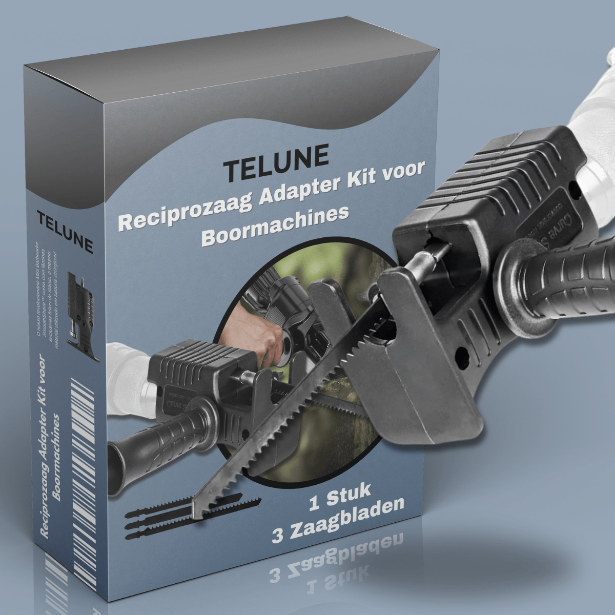 レシプロソー アダプターキット｜電動ドリル用 - Telune
