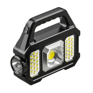 ソーラー充電式 LED懐中電灯